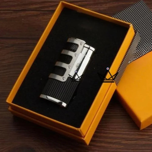 Briquet Chalumeau COHIBA - 3 Torches - FLYKE coffret cigare