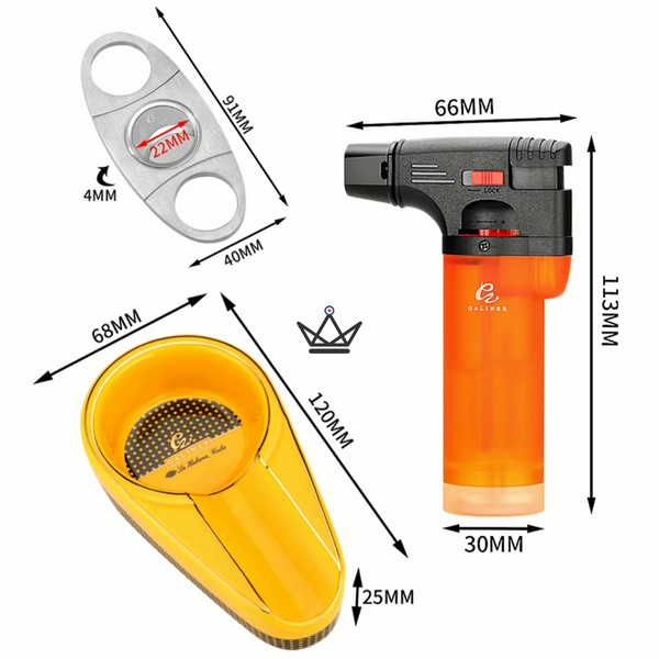 Pack cigare débutant - Fumi Novice - - coffret cigare - Cadeau, Noël, Anniversaire, Original, Fête des pères, fête des mères - Atelier Atypique