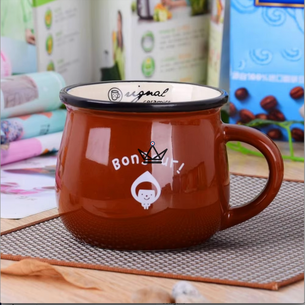 Mug vintage en céramique - RIGNAL - - Mug - Cadeau, Noël, Anniversaire, Original, Fête des pères, fête des mères - Atelier Atypique