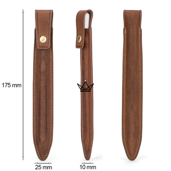 Etui en cuir pour Apple Pencil personnalisable - Voyageur PEN - - Apple Pencil Trousse personnalisable - Cadeau, Noël, Anniversaire, Original - Atelier Atypique