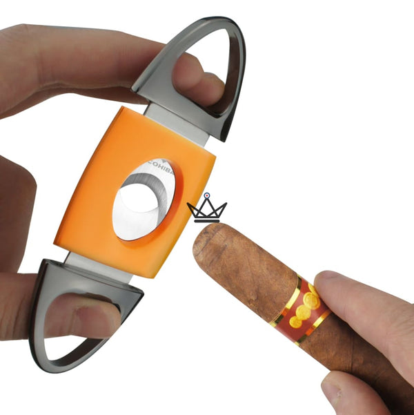 Pack Briquet et Coupe-Cigare COHIBA - REDFIRE 4 torches -  - Briquet - Cadeau, Noël, Anniversaire, Original - Atelier Atypique