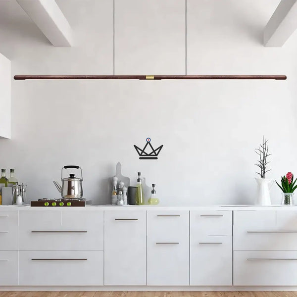 Luminaire Suspendue en Bois Massif - Wooden Rope - - luminaire - Cadeau, Noël, Anniversaire, Original, Fête des pères, fête des mères - Atelier Atypique