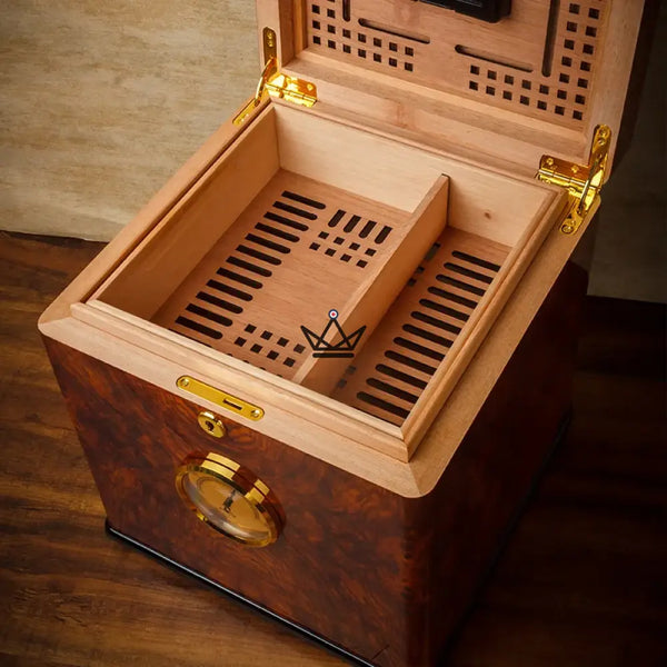 Cave à Cigares Grand Prestige - Édition Deluxe - - cave a cigare - Cadeau, Noël, Anniversaire, Original, Fête des pères, fête des mères - Atelier Atypique