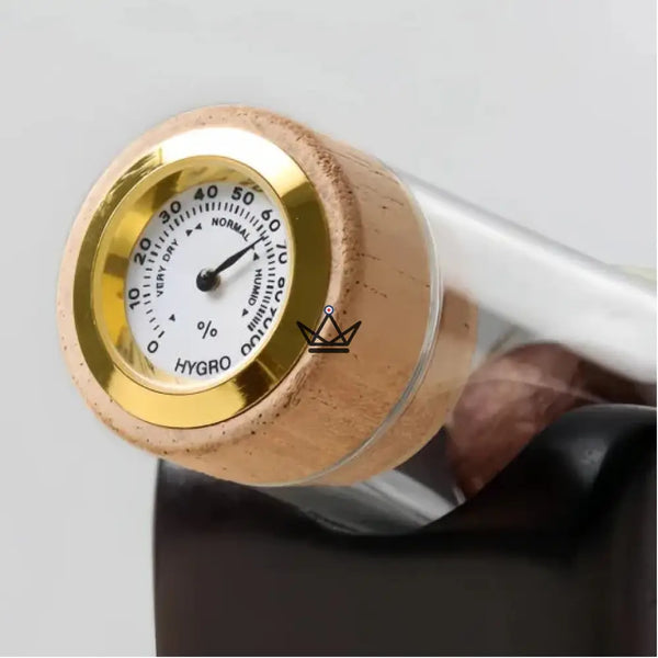 Premium-Zigarren-Infuser mit Hygrometer - Infusio Axis