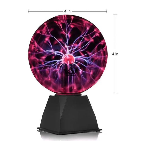 Berührungsempfindliche Plasma-Lampe, Plasmakugel 10 bis 20 cm — FULGUR, S