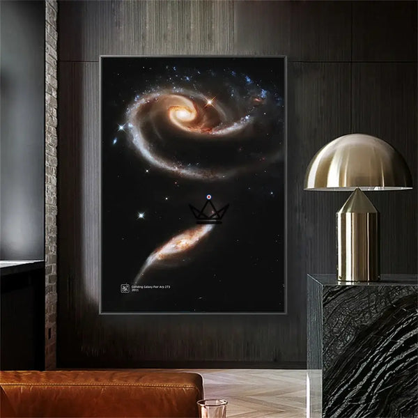 Nebel- und Galaxienposter auf Leinwand, 17 Motive - NEBULA