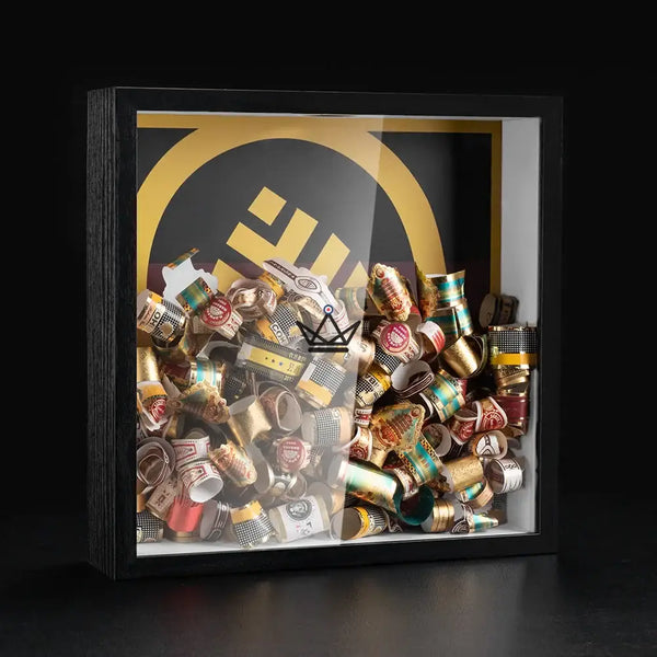 Présentoir à Bagues de Cigare - Square Ring - - coffret cigare - Cadeau, Noël, Anniversaire, Original, Fête des pères, fête des mères - Atelier Atypique