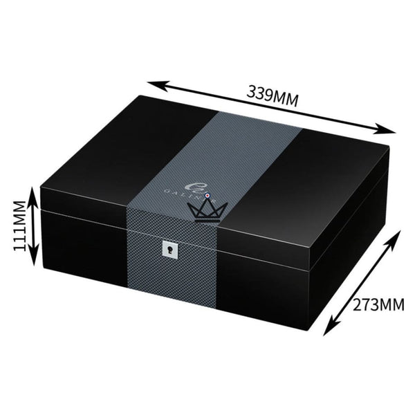 Cave à Cigares - DUAL CARBON -  - cave a cigare - Cadeau, Noël, Anniversaire, Original - Atelier Atypique