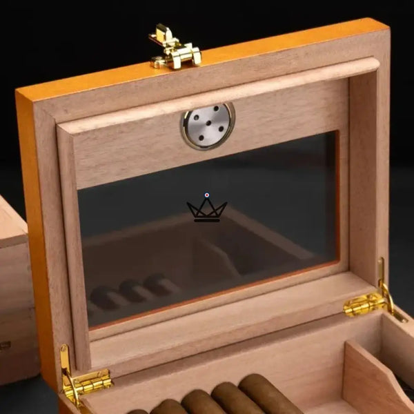 Cave à Cigare - Enigma Style - - cave a cigare - Cadeau, Noël, Anniversaire, Original, Fête des pères, fête des mères - Atelier Atypique