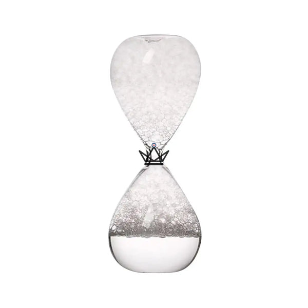 Sablier à bulles en verre, liquide coloré 8 × 20 cm - NIMBUS