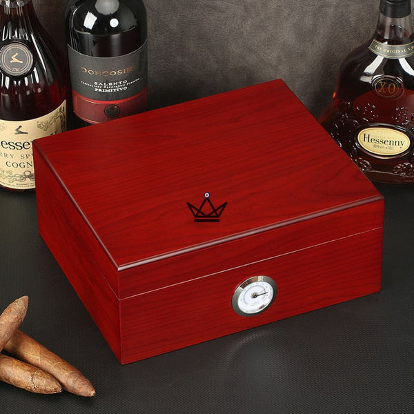 Coffret à cigare - FIFTY LUNARIS -  - cave a cigare - Cadeau, Noël, Anniversaire, Original - Atelier Atypique