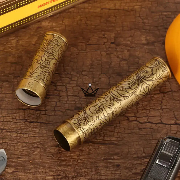 Tube à cigare - Héritage Edition - - etui - Cadeau, Noël, Anniversaire, Original, Fête des pères, fête des mères - Atelier Atypique