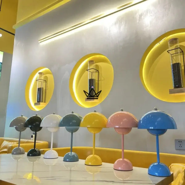 Lampe à poser - Flowerpot Chromatique by A.A. - - Lampe Déco - Cadeau, Noël, Anniversaire, Original, Fête des pères, fête des mères - Atelier Atypique