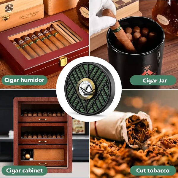 Humidificateur avec Hygromètre Intégré - Oasis Vortex - - humidificateur - Cadeau, Noël, Anniversaire, Original, Fête des pères, fête des mères - Atelier Atypique