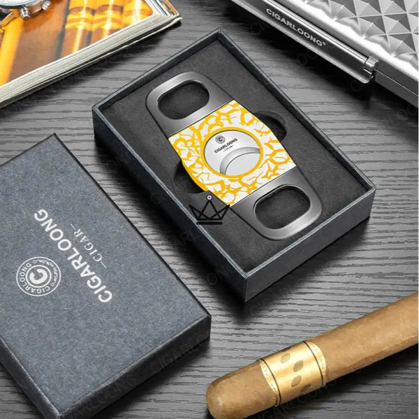 Luxury Cigar Cutter – Fractalis Edition