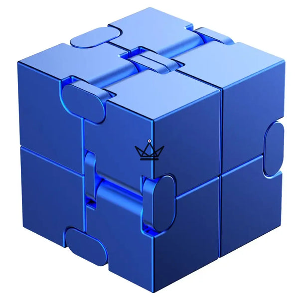 Anti-Stress-Metall-Infinity-Cube für den Schreibtisch - SPIRA