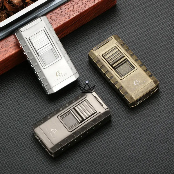 Briquet Chalumeau 3 Torches - Héritage Edition - - briquet - Cadeau, Noël, Anniversaire, Original, Fête des pères, fête des mères - Atelier Atypique