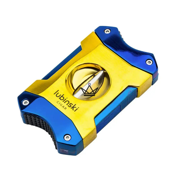 V-shaped cigar cutter - Azzurro Edition