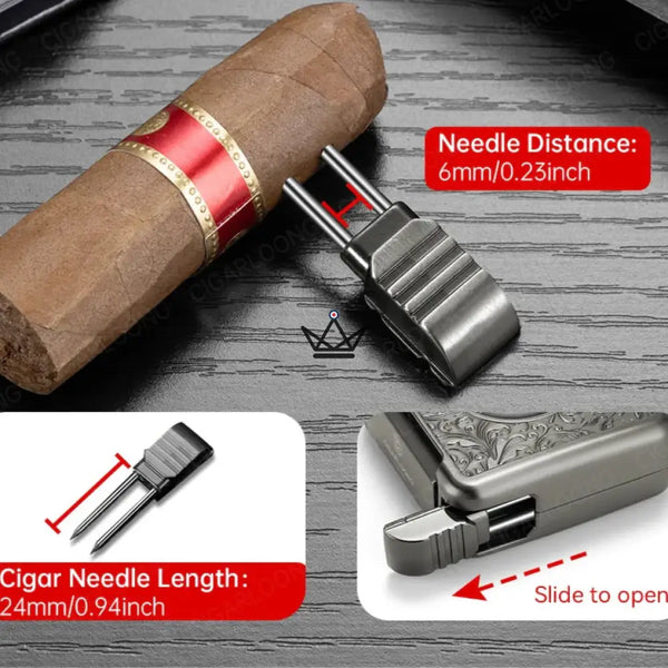 4-in-1 Deluxe Zigarrenschneider – Empire Edition