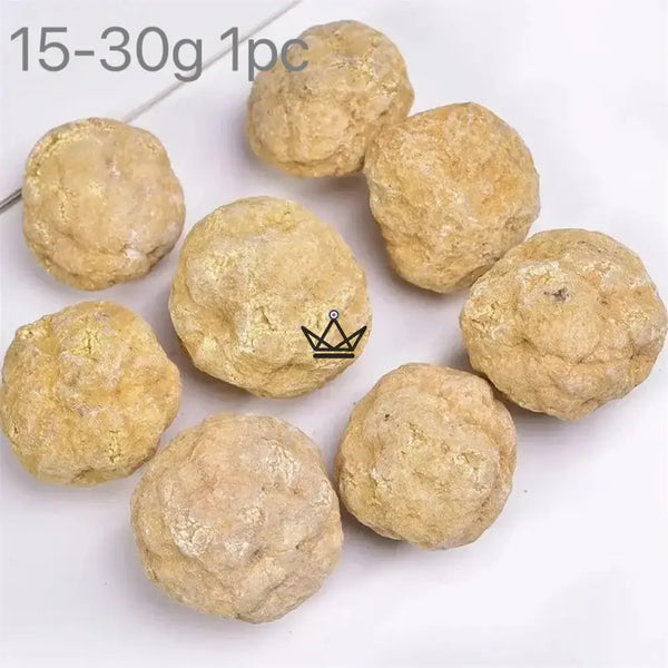Rohe Mineralien zum Sammeln, Natursteine einzeln oder im Beutel — LITHOS, Achatgeode / 1 Stück