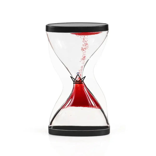 Flüssigkeits-Tropfensanduhr, Anti-Stress-Öltimer — PLUVIA – 7/9