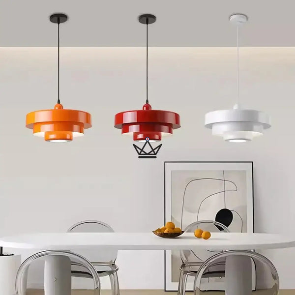 Pendelleuchte — Marimekko Z, Flammendes Rot