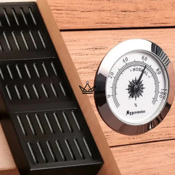 Cave à cigare de luxe - Cabinet Imperium Veritatis (250 cigares) - - cave a cigare - Cadeau, Noël, Anniversaire, Original, Fête des pères, fête des mères - Atelier Atypique