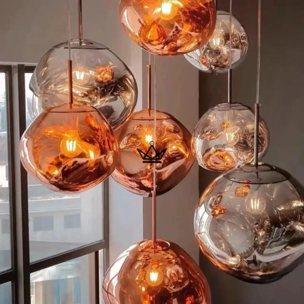 Lustre suspension Luminaire - Melt - - luminaire - Cadeau, Noël, Anniversaire, Original - Atelier Atypique