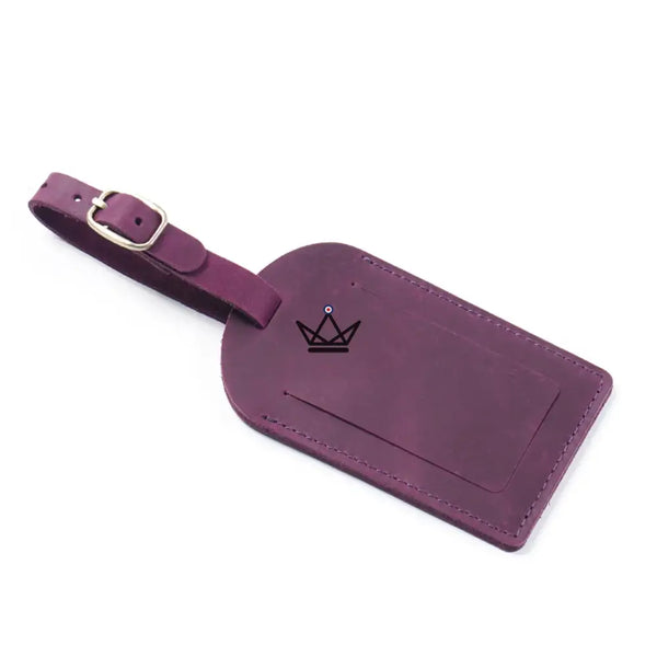 Personalisierbarer Gepäckanhänger aus Leder – Traveller Tag