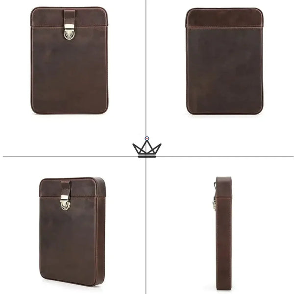 Étui à cigares en cuir personnalisable - Voyageur Slice - - etui cigare personnalisable - Cadeau, Noël, Anniversaire, Original - Atelier Atypique