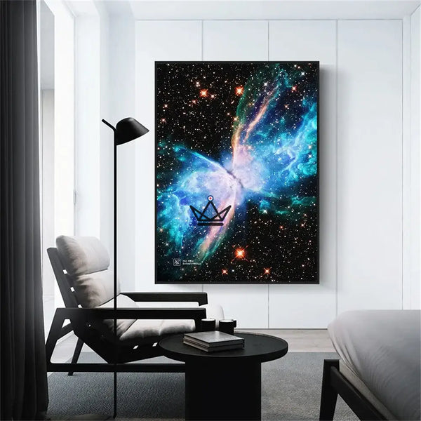 Nebel- und Galaxienposter auf Leinwand, 17 Motive - NEBULA