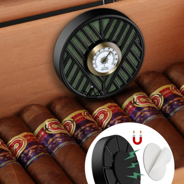 Humidificateur avec Hygromètre Intégré - Oasis Vortex - - humidificateur - Cadeau, Noël, Anniversaire, Original, Fête des pères, fête des mères - Atelier Atypique