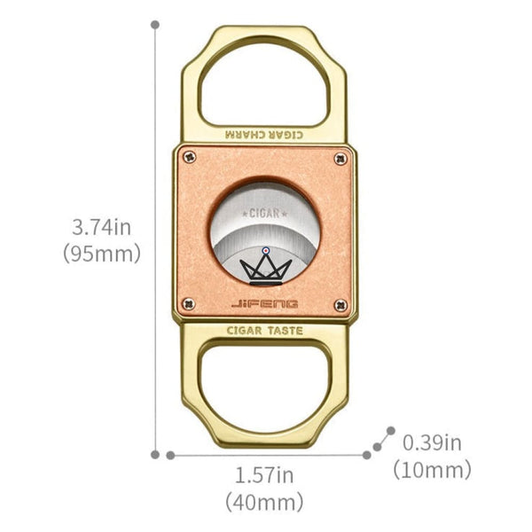Coffret du Cigare de luxe 10 pièces - Majestic - - Briquet Out - Cadeau, Noël, Anniversaire, Original - Atelier Atypique