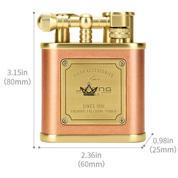 Coffret du Cigare de luxe 10 pièces - Majestic - - Briquet Out - Cadeau, Noël, Anniversaire, Original - Atelier Atypique