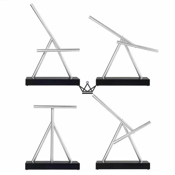 Pendule de Newton Bâton – Sculpture Scientifique et Fascinante - - - Cadeau, Noël, Anniversaire, Original, Fête des pères, fête des mères - Atelier Atypique