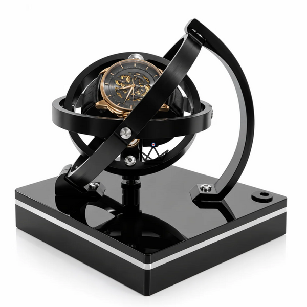 Remontoir Montre Automatique GYROSCOPICA — Rotation Gyroscopique 360°, 3h/9h, Homme & Femme – 4/9