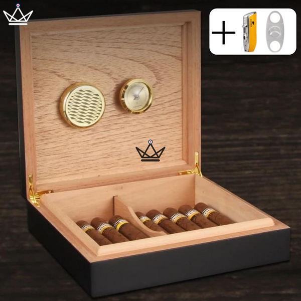 Cave à Cigare - WOOD MAGNET - - Cave à cigare Out - Cadeau, Noël, Anniversaire, Original, Fête des pères, fête des mères - Atelier Atypique