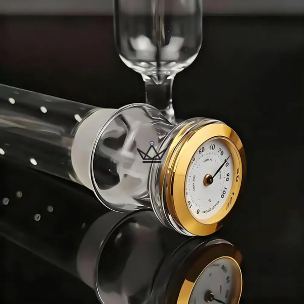 Vertikales Zigarren-Ei aus Glas – Infusio Flûtae