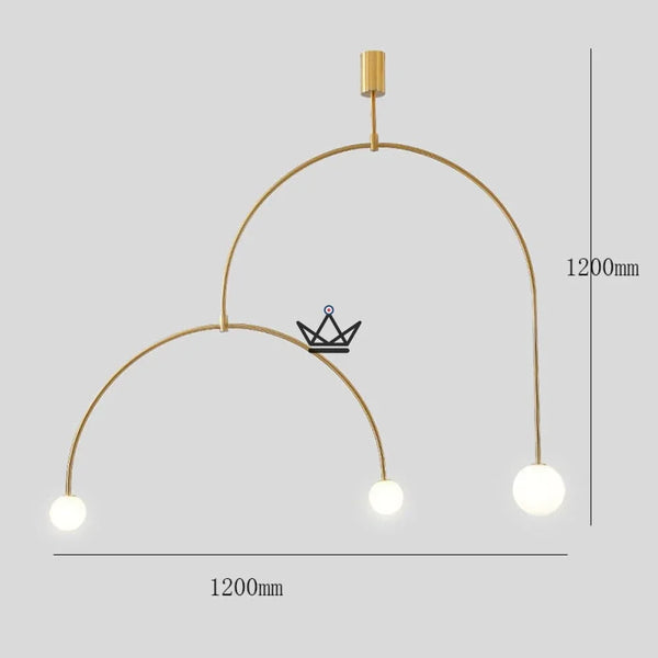 Lustre Suspension - Balance - - luminaire - Cadeau, Noël, Anniversaire, Original - Atelier Atypique