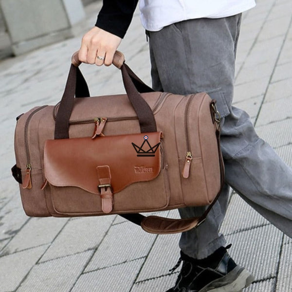 Sac de voyage vintage - Jordan - - Sac de voyage Weekender - Cadeau, Noël, Anniversaire, Original - Atelier Atypique