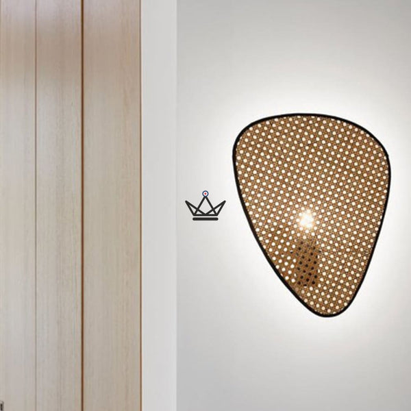 Hängelampe Leuchte — Screen Rattan, Wandleuchte - 33 cm