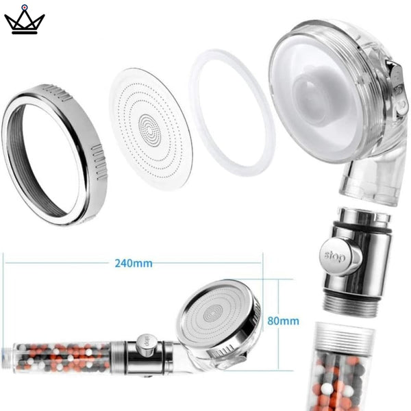 Douchette EcoSpa Triple Action - Premium - - Douchette - Cadeau, Noël, Anniversaire, Original - Atelier Atypique