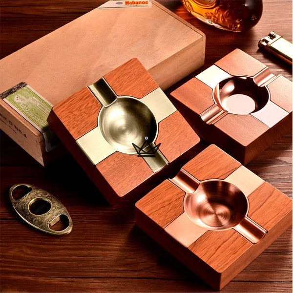 Cendrier à Cigare - IRON BELT - - cendrier - Cadeau, Noël, Anniversaire, Original - Atelier Atypique