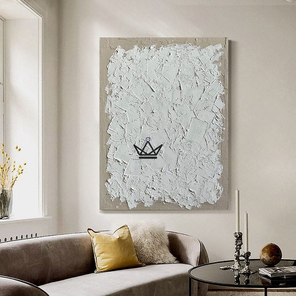 Peinture à l'huile sur toile XXL - Ébullition Moderne - - toile - Cadeau, Noël, Anniversaire, Original - Atelier Atypique