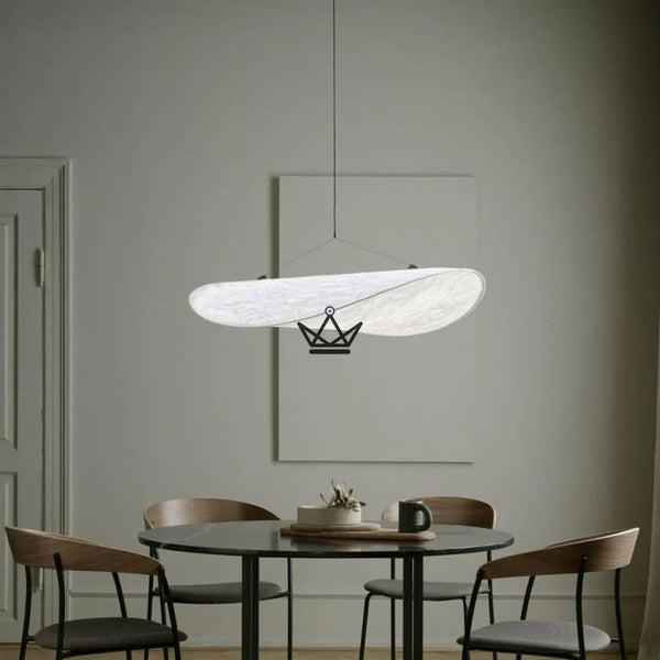 Lustre suspension - Tyvek Tense - - luminaire - Cadeau, Noël, Anniversaire, Original - Atelier Atypique