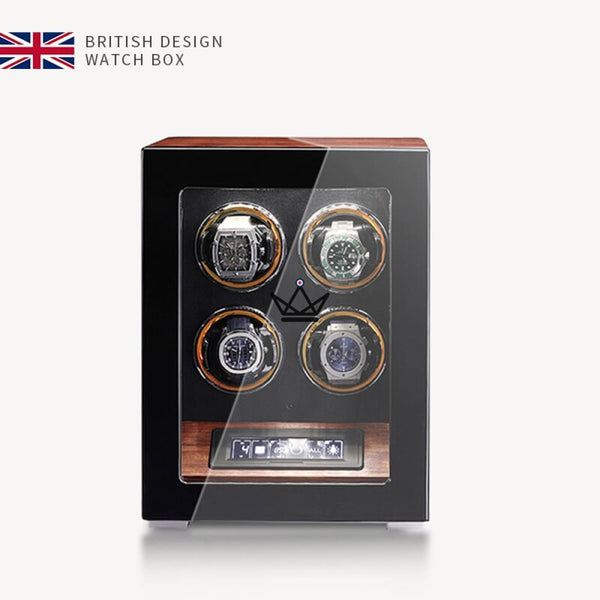 Remontoir pour montres automatiques - Atmos (Verrouillage empreinte digitale) - - Remontoirs - Cadeau, Noël, Anniversaire, Original - Atelier Atypique