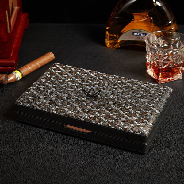 Cave à cigares de luxe - ALPINE - - cave a cigare - Cadeau, Noël, Anniversaire, Original - Atelier Atypique