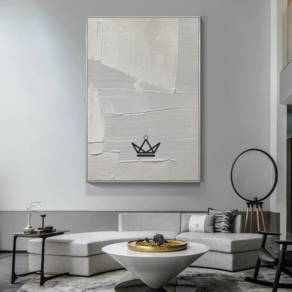 Peinture à l'huile sur toile XXL - Contraste Intense -  - toile - Cadeau, Noël, Anniversaire, Original - Atelier Atypique