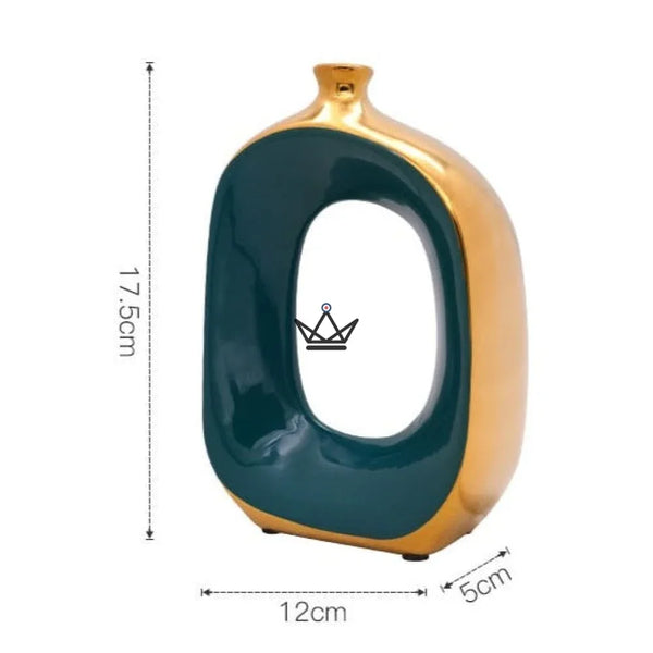 Vase Céramique - Paon Ovālis - vase-ceramique-paon-ovalis - - Atelier Atypique