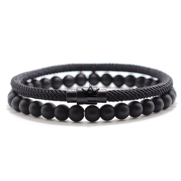 Bracelet minimaliste duo - ELEMENTARY STONE - Atelier Atypique